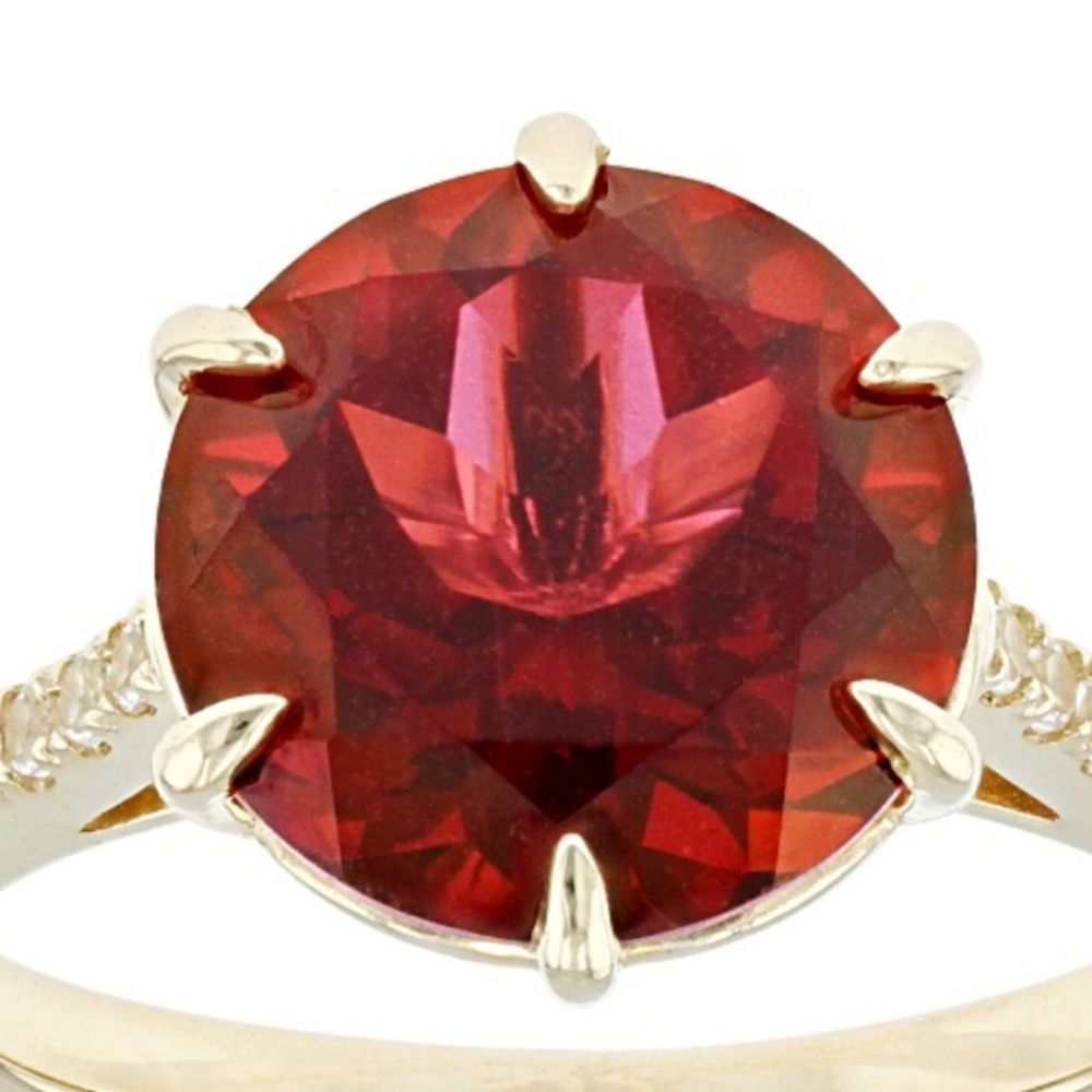 Round Brazilian Peony Topaz - Picture 15 of 15